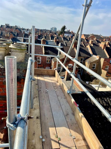 Chimney access in Northampton
