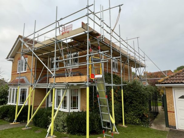 Solar panel installation in Towcester